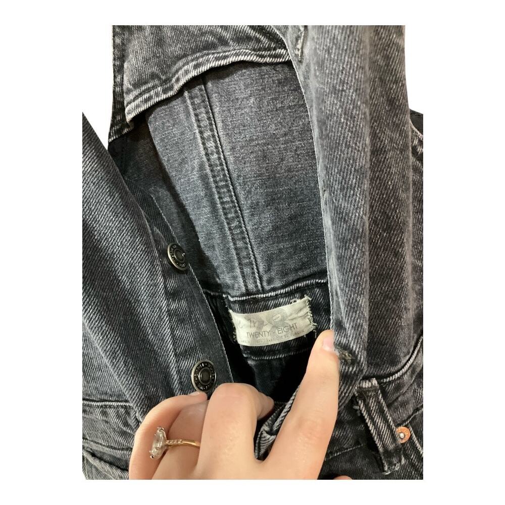 We The Free Charcoal Denim overalls - Picture 3 of 3